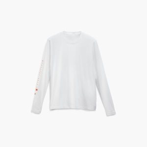 Koszulki Damskie Reebok Victoria Beckham Long Sleeve Białe PL 62TDQSB